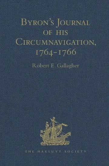 Cover of Byron's Journal of his Circumnavigation, 1764-1766
