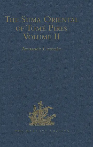 Cover of The Suma Oriental of Tome Pires