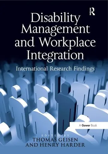 Cover of Disability Management and Workplace Integration