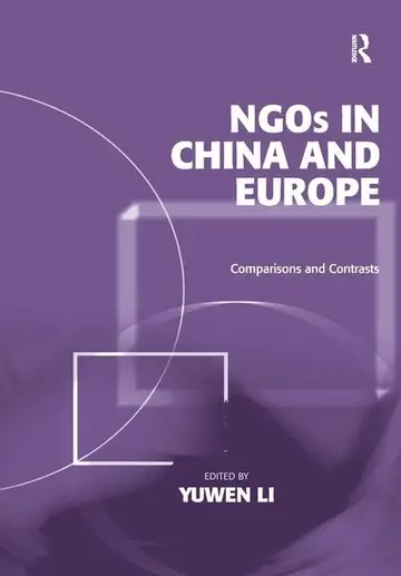 Cover of NGOs in China and Europe