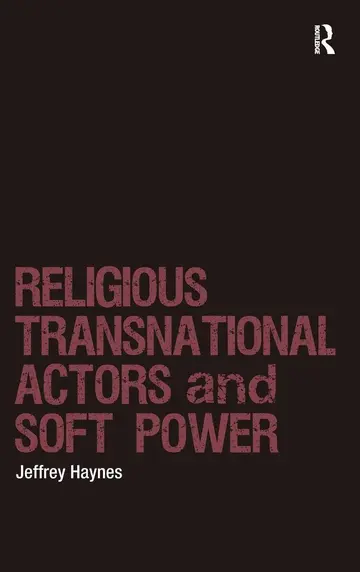Cover of Religious Transnational Actors and Soft Power