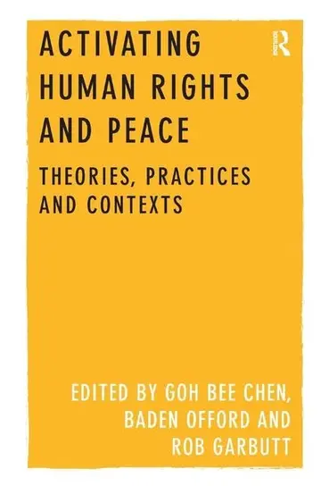 Cover of Activating Human Rights and Peace