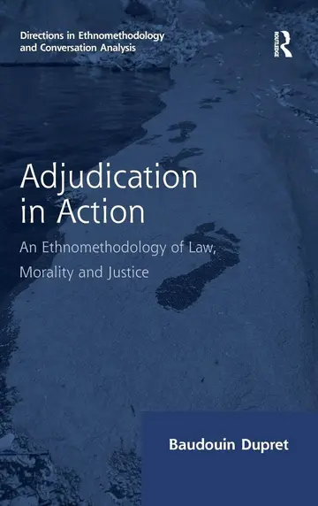 Cover of Adjudication in Action