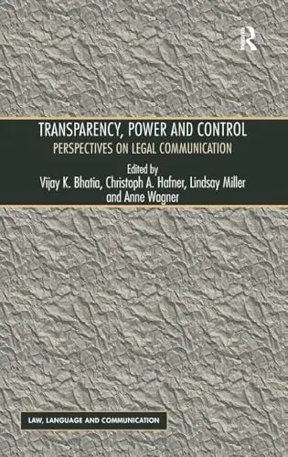 Cover of Transparency, Power and Control