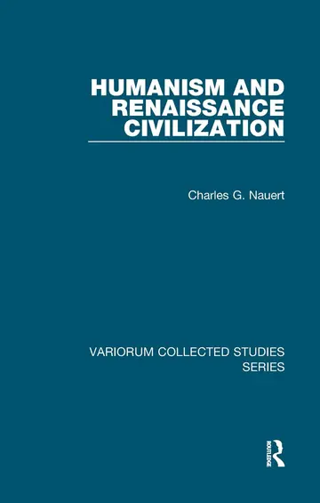 Cover of Humanism and Renaissance Civilization