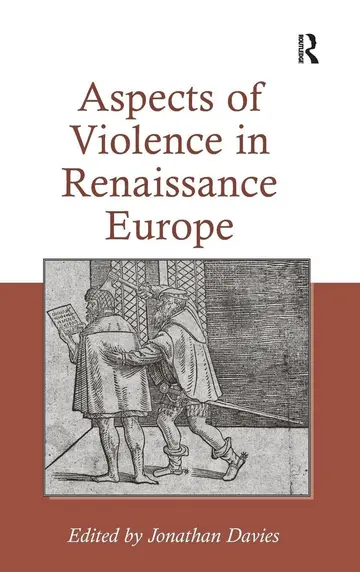 Cover of Aspects of Violence in Renaissance Europe
