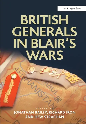 Cover of British Generals in Blair's Wars