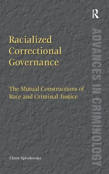 Cover of Racialised Correctional Governance