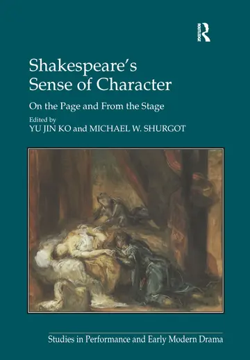 Cover of Shakespeare's Sense of Character