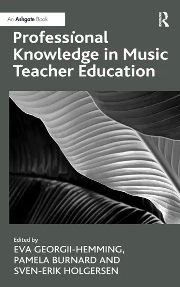 Cover of Professional Knowledge in Music Teacher Education