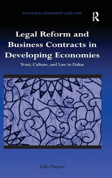 Cover of Legal Reform and Business Contracts in Developing Economies