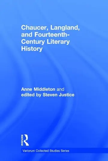 Cover of Chaucer, Langland, and Fourteenth-Century Literary History