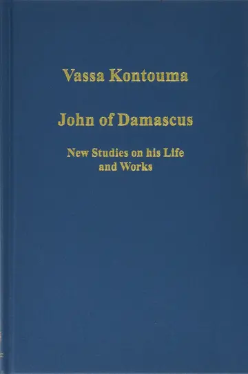 Cover of John of Damascus