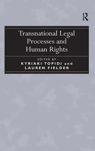 Cover of Transnational Legal Processes and Human Rights