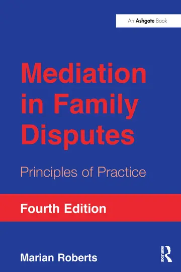 Cover of Mediation in Family Disputes