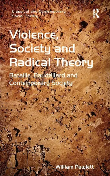 Cover of Violence, Society and Radical Theory