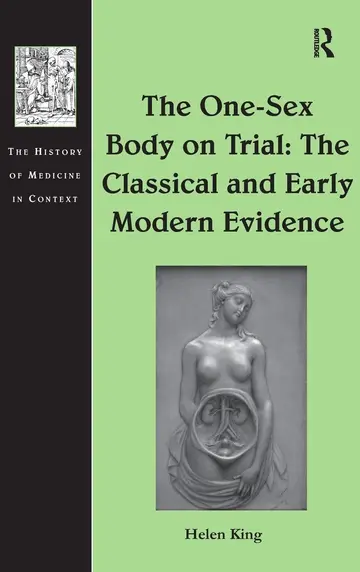 Cover of The One-Sex Body on Trial