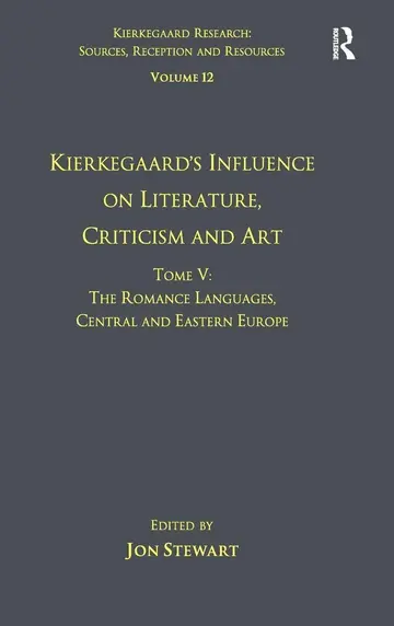 Cover of Kierkegaard's Influence on Literature, Criticism and Art