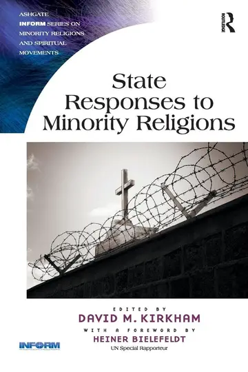 Cover of State Responses to Minority Religions