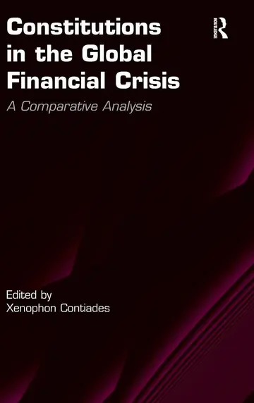 Cover of Constitutions in the Global Financial Crisis