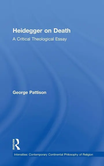 Cover of Heidegger on Death