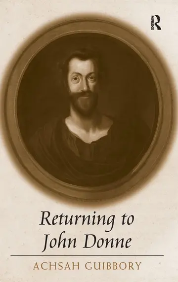 Cover of Returning to John Donne
