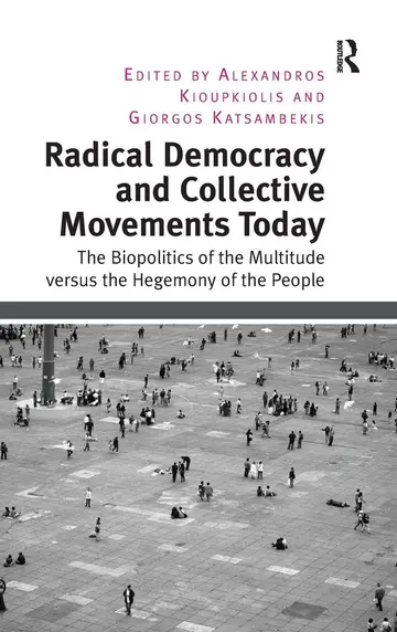 Cover of Radical Democracy and Collective Movements Today