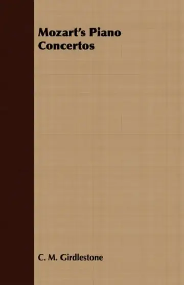 Cover of Mozart's Piano Concertos