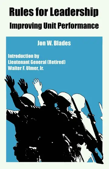 Cover of Rules for Leadership