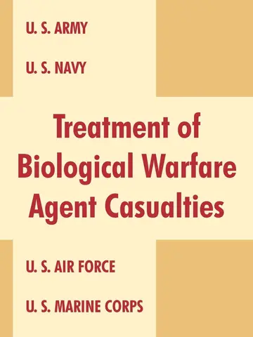 Cover of Treatment of Biological Warfare Agent Casualties