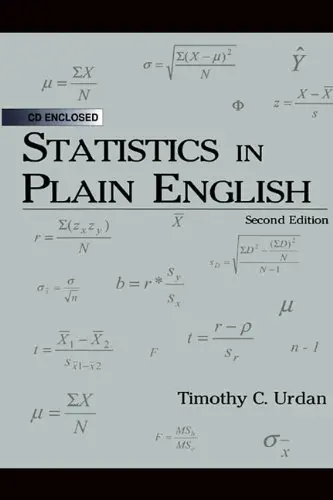 Cover of Statistics in Plain English