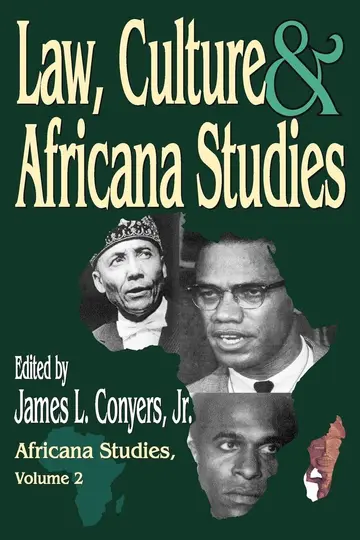 Cover of Law, Culture, & Africana Studies