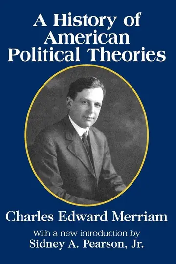 Cover of A History of American Political Theories