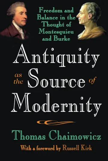 Cover of Antiquity as the Source of Modernity