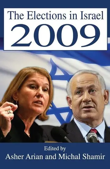 Cover of The Elections in Israel 2009