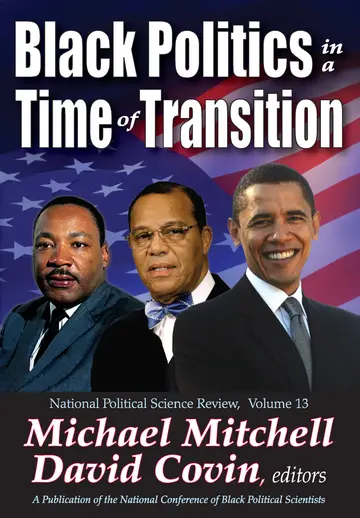 Cover of Black Politics in a Time of Transition