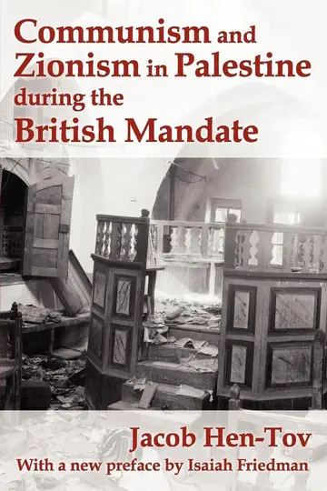 Cover of Communism and Zionism in Palestine During the British Mandate