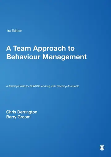 Cover of Team Approach to Behaviour Management