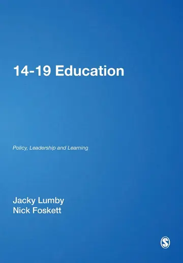 Cover of 14-19 Education