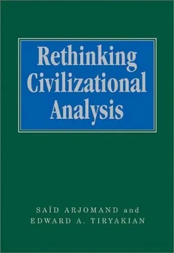 Cover of Rethinking Civilizational Analysis