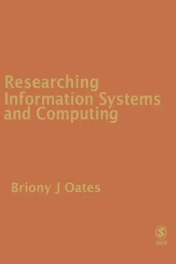 Cover of Researching Information Systems and Computing