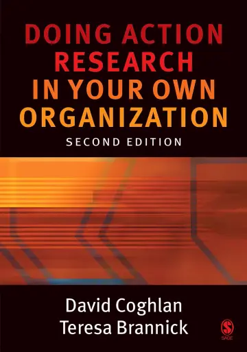Cover of Doing Action Research in Your Own Organization