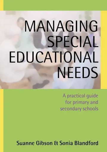 Cover of Managing Special Educational Needs