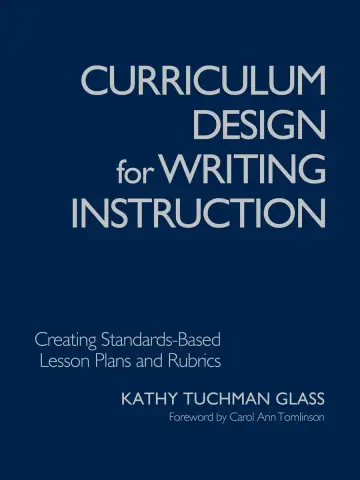 Cover of Curriculum Design for Writing Instruction