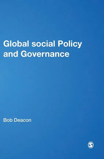 Cover of Global Social Policy and Governance