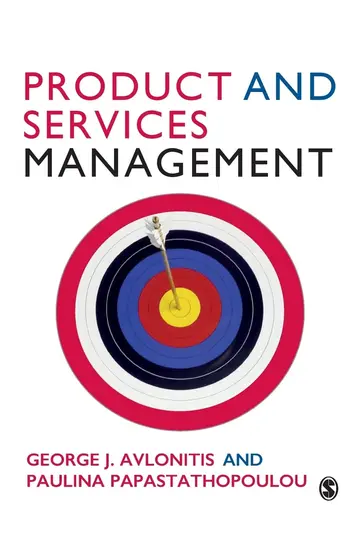 Cover of Product and Services Management