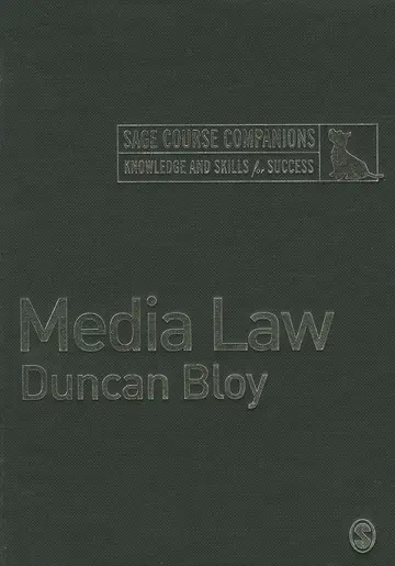 Cover of Media Law