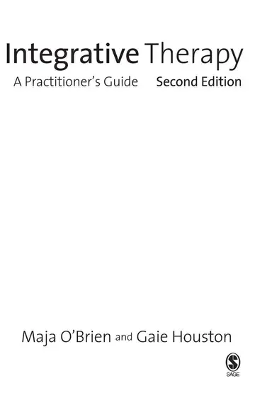 Cover of Integrative Therapy
