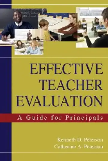 Cover of Effective Teacher Evaluation