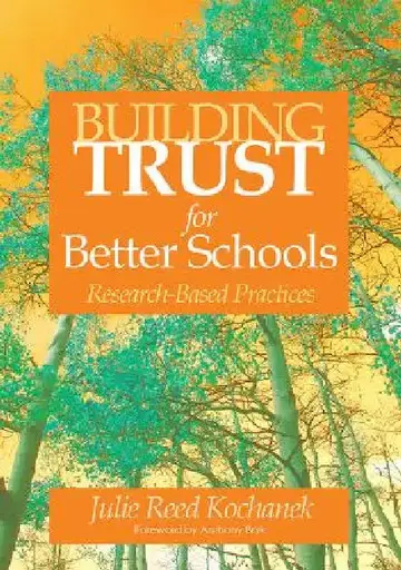 Cover of Building Trust for Better Schools
